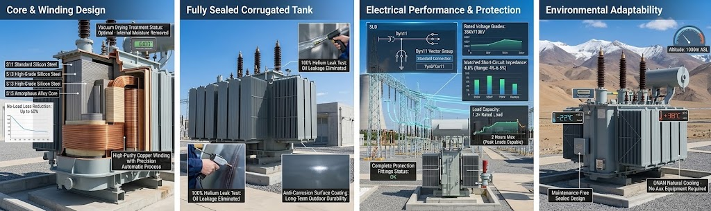 oil immersed transformers